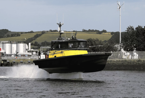 World's first 100% electric hydrofoil pilot boat hits the water